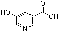 structure of CAS# 27828-71-3, 5-Hydroxynicotinic acid