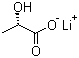 CAS # 27848-80-2, Lithium L-lactate, Lithium L(+)-lactate, (S)-2-Hydroxypropionic acid lithium salt
