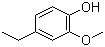 4-乙基-2-甲氧基苯酚分子结构 (CAS 2785-89-9)