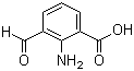 2-氨基-3-甲酰基苯甲酸分子结构 (CAS 27867-47-6)