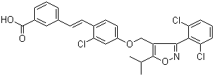 GW 4064分子结构 (CAS 278779-30-9)