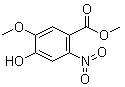 structure of CAS# 27883-60-9, 4-羟基-5-甲氧基-2-硝基苯甲酸甲酯
