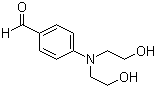 4-[N,N-双(2-羟乙基)氨基]苯甲醛分子结构 (CAS 27913-86-6)