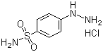 4-磺酰胺基苯肼盐酸盐分子结构 (CAS 27918-19-0)