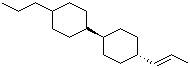 (反式,反式)-4-(1E)-1-丙烯基-4'-丙基-1,1'-联环己烷分子结构 (CAS 279246-65-0)