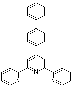 CAS 登录号：279674-33-8, 4'-(联苯-4-基)-2,2':6',2''-三联吡啶
