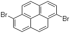 1,6-二溴芘分子结构 (CAS 27973-29-1)