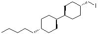 (反式,反式)-4-(碘甲基)-4'-戊基-1,1'-联环己烷分子结构 (CAS 280121-87-1)