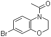 CAS # 280142-79-2, 4-Acetyl-7-bromo-3,4-dihydro-2H-1,4-benzoxazine, 1-(7-Bromo-2,3-dihydro-4H-1,4-benzoxazin-4-yl)ethanone