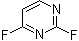 structure of CAS# 2802-61-1, 2,4-二氟嘧啶