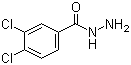 structure of CAS# 28036-91-1, 3,4-Dichlorobenzene-1-carbohydrazide