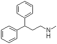 structure of CAS# 28075-29-8, N-Methyl-3,3-diphenylpropylamine