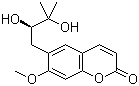 structure of CAS# 28095-18-3, 白花前胡醇