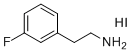 3-氟苯乙铵碘化物分子结构 (CAS 2810129-43-0)