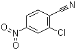 2-氯-4-硝基苯腈分子结构 (CAS 28163-00-0)