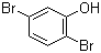 structure of CAS# 28165-52-8, 2,5-Dibromophenol
