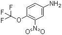 structure of CAS# 2822-50-6, 3-硝基-4-(三氟甲氧基)苯胺