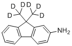 9,9-双(甲基-d3)-9H-芴-2-胺分子结构 (CAS 2823322-22-9)