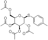 structure of CAS# 28244-94-2, 4-甲基苯基 2,3,4,6-O-四乙酰基-beta-D-硫代吡喃葡萄糖苷