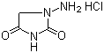CAS # 2827-56-7, 1-Aminohydantoin hydrochloride, 1-aminoimidazolidine-2,4-dione,hydrochloride
