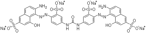 structure of CAS# 2829-43-8, 直接红 75