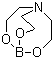 structure of CAS# 283-56-7, 三乙醇胺硼酸酯