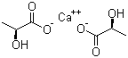 L-乳酸钙分子结构 (CAS 28305-25-1)