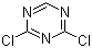 structure of CAS# 2831-66-5, 2,4-二氯-1,3,5-三嗪