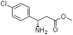 CAS 登录号：283159-95-5, (S)-3-氨基-3-(4-氯苯基)丙酸甲酯