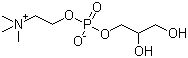 structure of CAS# 28319-77-9, Choline glycerophosphate