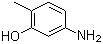 CAS # 2835-95-2, 5-Amino-o-cresol, 5-Amino-2-methylphenol, 3-Hydroxy-4-methylaniline, 4-Amino-2-hydroxytoluene