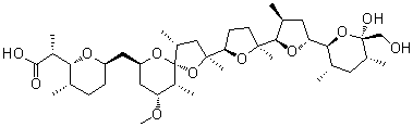 structure of CAS# 28380-24-7, Nigericin