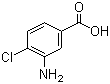 structure of CAS# 2840-28-0, 3-Amino-4-chlorobenzoic acid