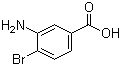structure of CAS# 2840-29-1, 3-Amino-4-bromobenzoic acid