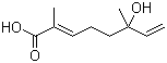 CAS # 28420-25-9, 6-Hydroxy-2,6-dimethyl-2,7-octadienoic acid