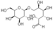 structure of CAS# 28447-39-4, 6-O-beta-D-Galactopyranosyl-D-glucose
