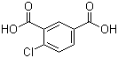 structure of CAS# 2845-85-4, 4-Chloroisophthalic acid