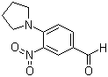 structure of CAS# 284679-97-6, 3-硝基-4-(1-吡咯烷基)苯甲醛