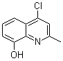 structure of CAS# 28507-46-2, 4-氯-8-羟基-2-甲基喹啉