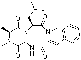 structure of CAS# 28540-82-1, Tentoxin