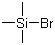 structure of CAS# 2857-97-8, Bromotrimethylsilane