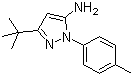5-叔丁基-2-对甲苯基-2H-吡唑-3-胺分子结构 (CAS 285984-25-0)