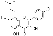 structure of CAS# 28610-31-3, 去甲脱水淫羊藿黄素