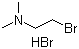 N,N-二甲胺基溴乙烷氢溴酸盐分子结构 (CAS 2862-39-7)