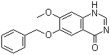6-苄氧基-7-甲氧基喹唑啉-4-酮分子结构 (CAS 286371-64-0)