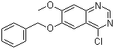 4-氯-6-苄氧基-7-甲氧基喹唑啉分子结构 (CAS 286371-65-1)