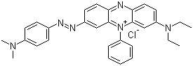structure of CAS# 2869-83-2, 健那绿 B
