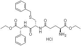 Ezatiostat 盐酸盐分子结构 (CAS 286942-97-0)