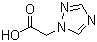 structure of CAS# 28711-29-7, 1H-1,2,4-三唑-1-乙酸
