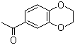 structure of CAS# 2879-20-1, 6-Acetyl-1,4-benzodioxane